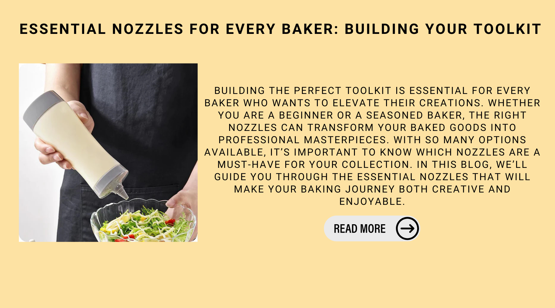 Essential Nozzles for Every Baker: Building Your Toolkit