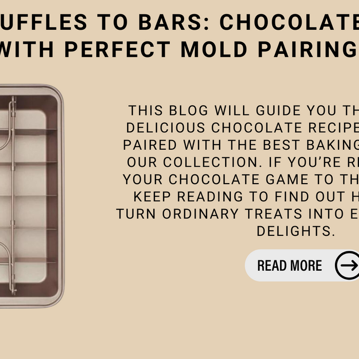 From Truffles To Bars: Chocolate Recipes With Perfect Mold Pairings