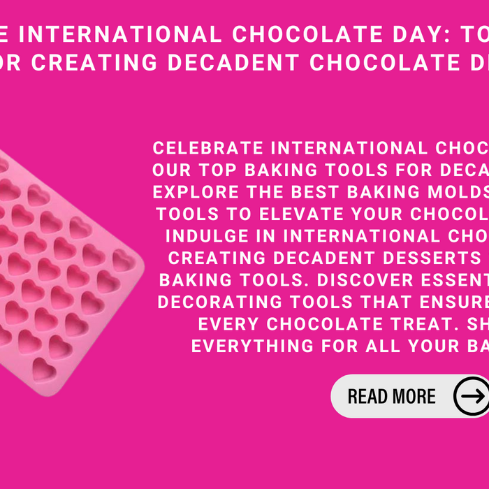 Celebrate International Chocolate Day: Top Baking Tools For Creating Decadent Chocolate Desserts