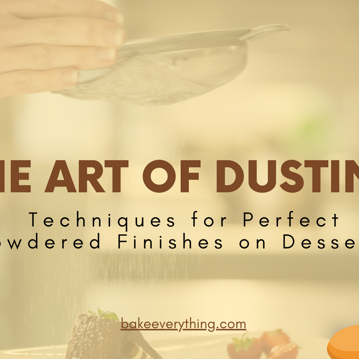 The Art of Dusting: Techniques for Perfect Powdered Finishes on Desserts