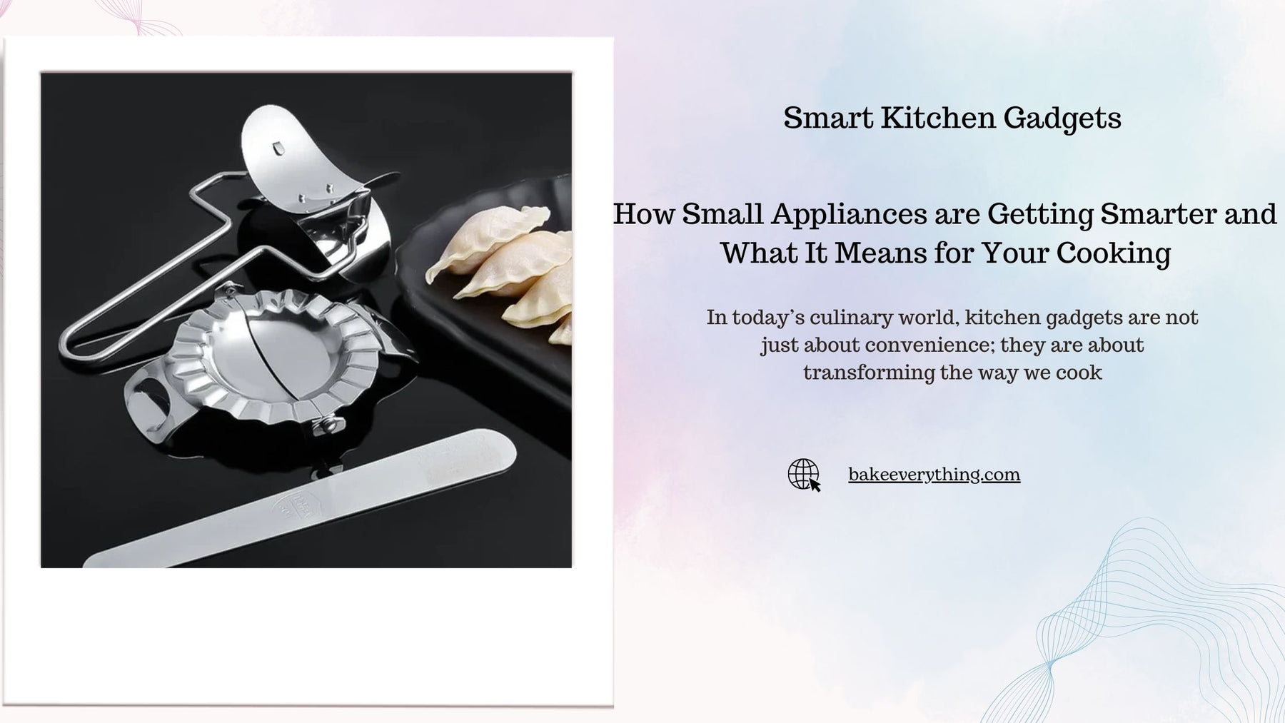 Smart Kitchen Gadgets: How Small Appliances are Getting Smarter and What It Means for Your Cooking