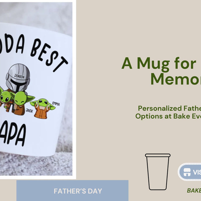 A Mug for Every Memory: Personalized Father's Day Options at Bake Everything