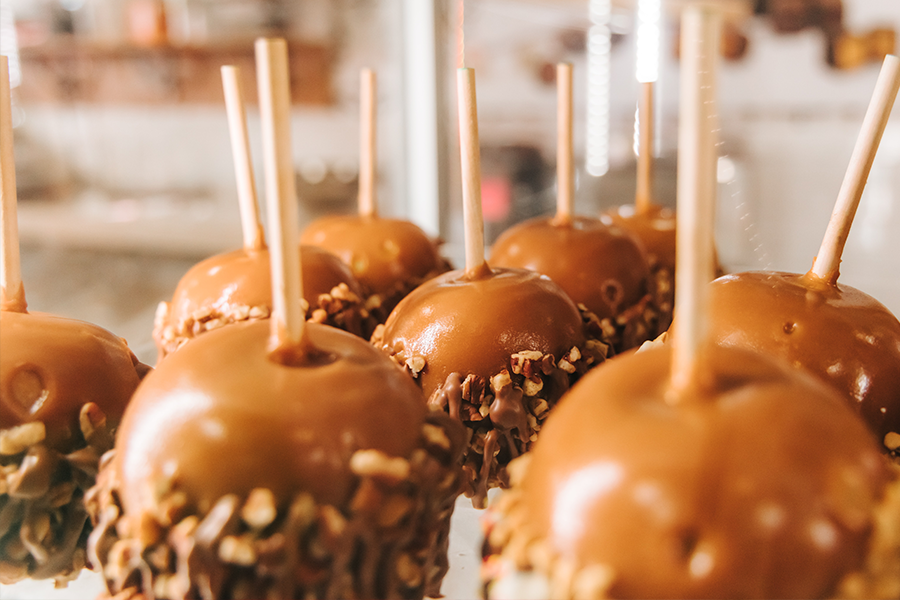 Mel's Coated Caramel Apples