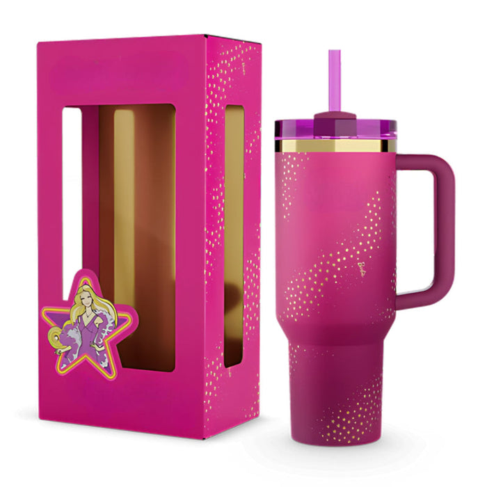 40oz Barbie Inspired Sparkling Tumbler