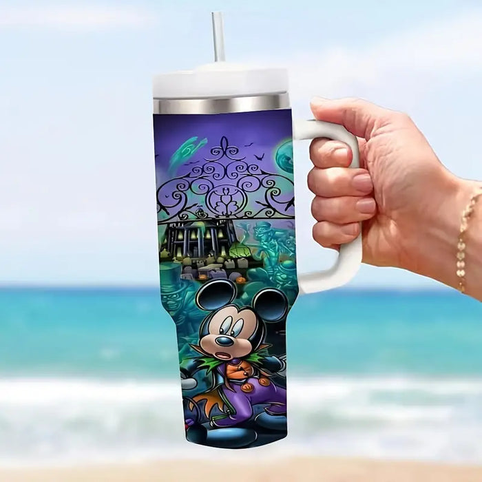 Halloween 40oz Mickey Mouse Insulated Tumbler With Straw