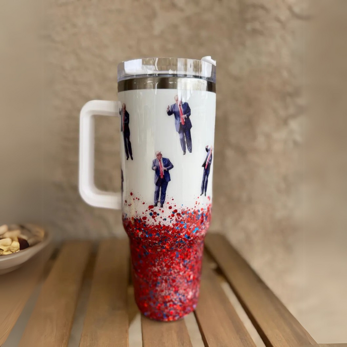 Trump Dance Printed Tumbler