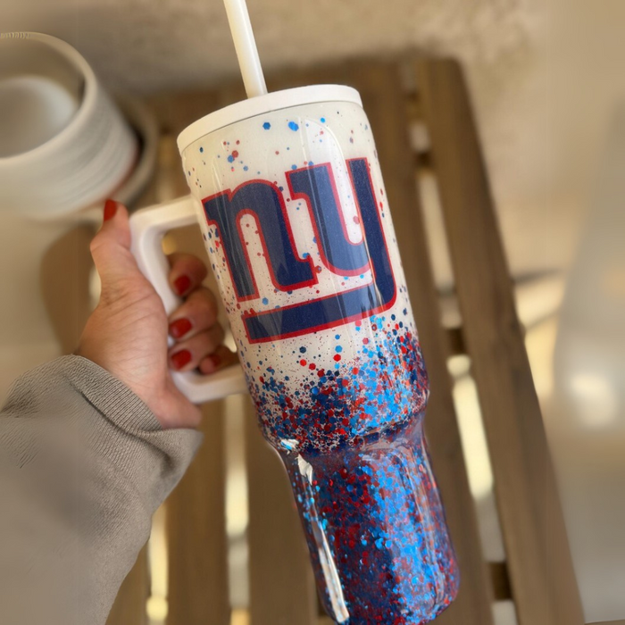 New York Giants Sports Team Theme Printed Tumbler