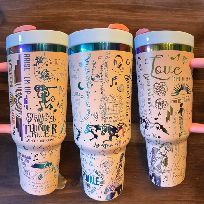 30oz Engraved Tumbler For Morgan Wallen Fans
