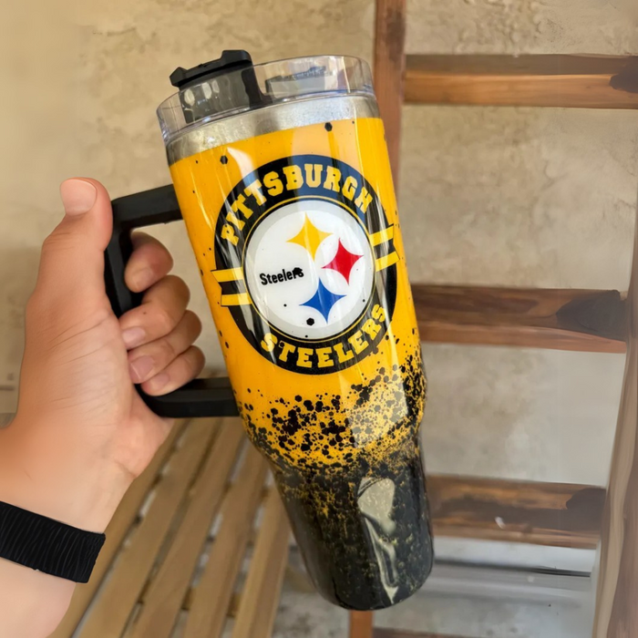 Pittsburgh Steelers Team Themed Printed Tumbler