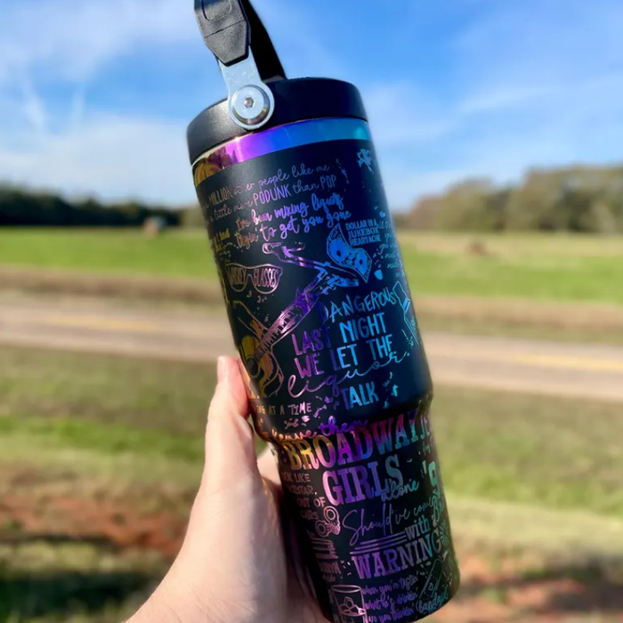 Musician Morgan Wallen 30oz Engraved Tumbler