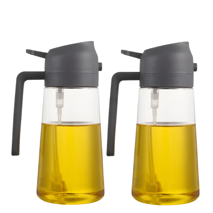 2 Pack Oil And Vinegar Dispenser Bottles