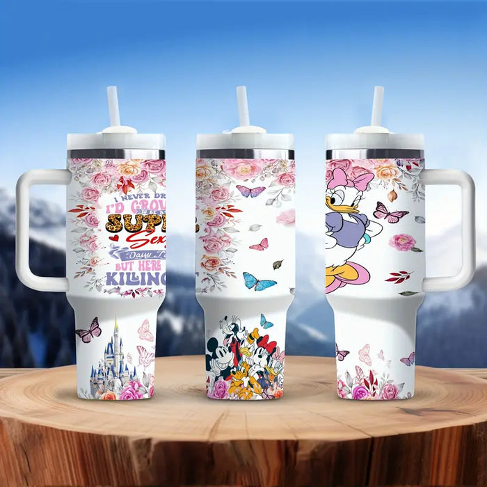 40oz Donald Duck Insulated Tumbler