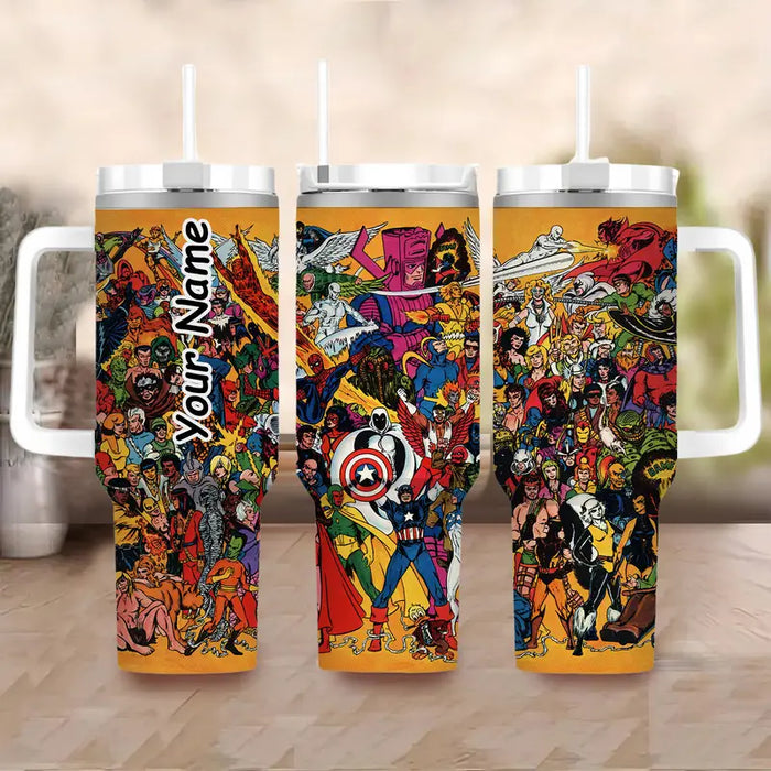 40oz Personalized Cinematic Insulated Tumbler