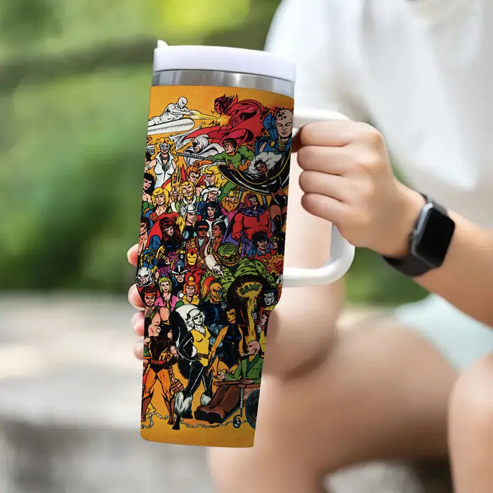 40oz Personalized Cinematic Insulated Tumbler