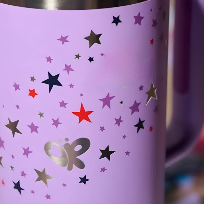 40oz Star Printed Tumbler