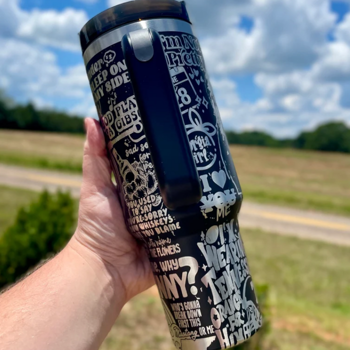 Megan Moroney Engraved 40oz Stainless Steel Tumbler