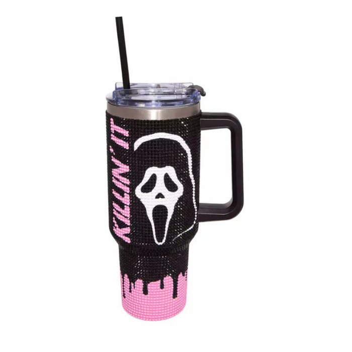 Halloween Bling Glitter Insulated Tumbler