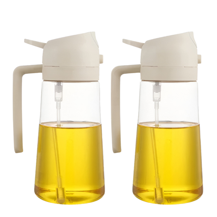 2 Pack Oil And Vinegar Dispenser Bottles