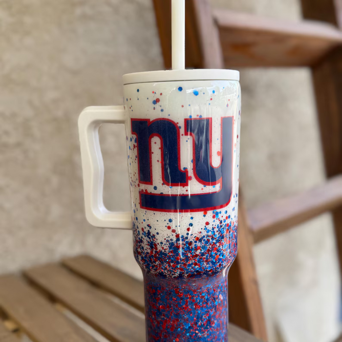 New York Giants Sports Team Theme Printed Tumbler