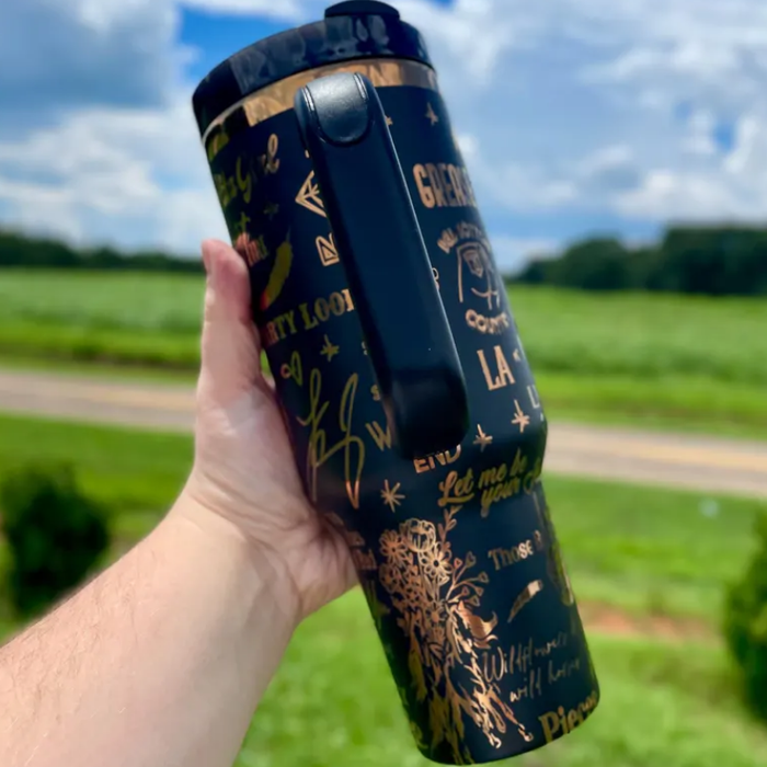 Lainey Wilson Engraved 40oz Insulated Stainless Steel Tumbler