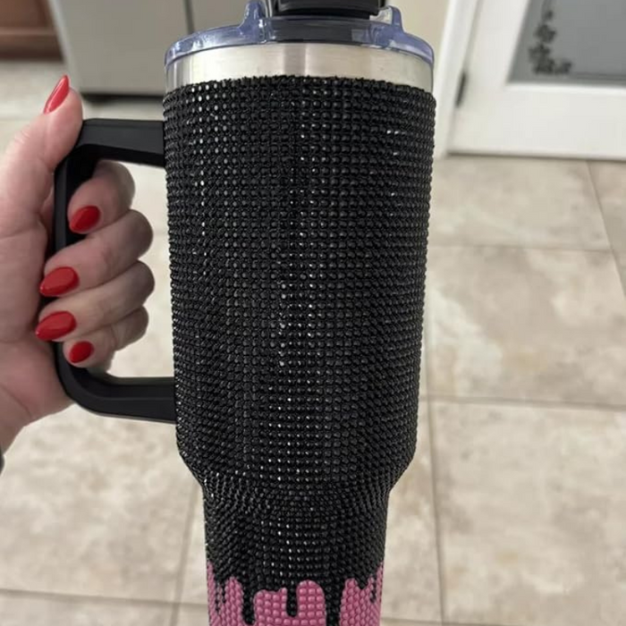 Halloween Bling Glitter Insulated Tumbler