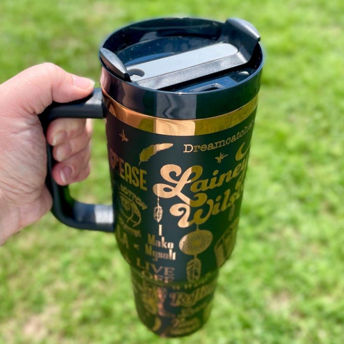 Lainey Wilson Engraved 40oz Insulated Stainless Steel Tumbler
