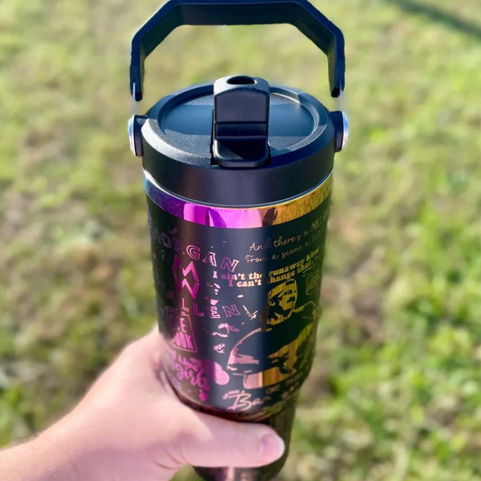 Musician Morgan Wallen 30oz Engraved Tumbler