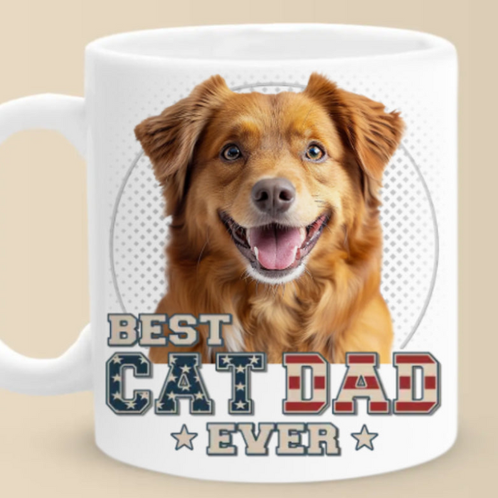 Best Dog And Cat Fathers Day Mug