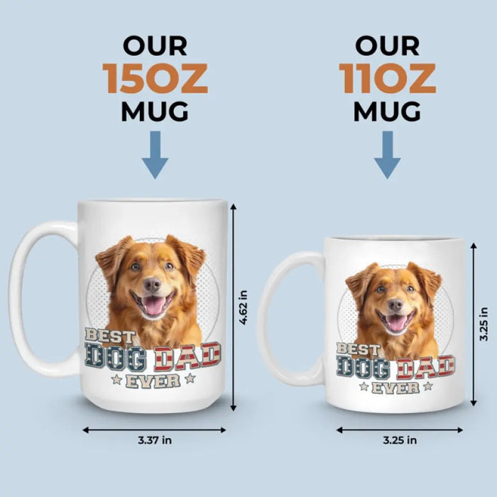 Best Dog And Cat Fathers Day Mug