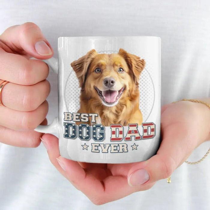 Best Dog And Cat Fathers Day Mug