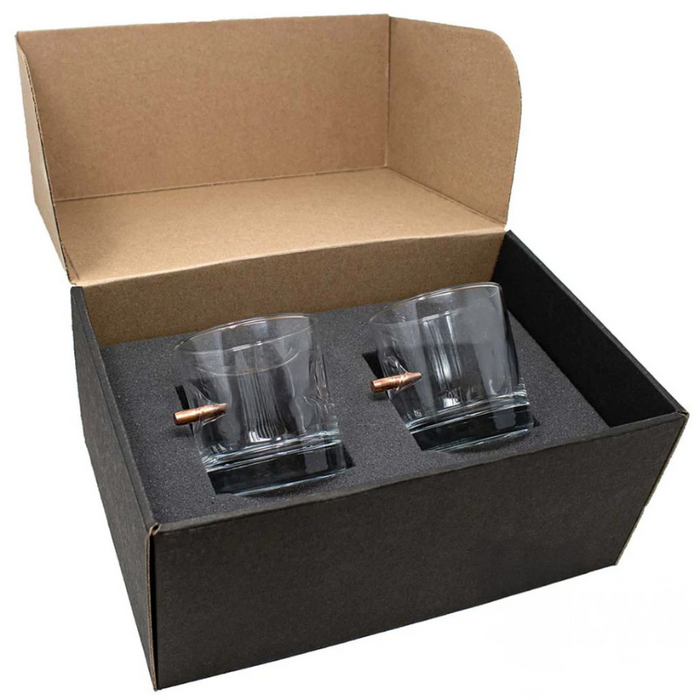 Pack Of Two Bulletproof Design Glass Set