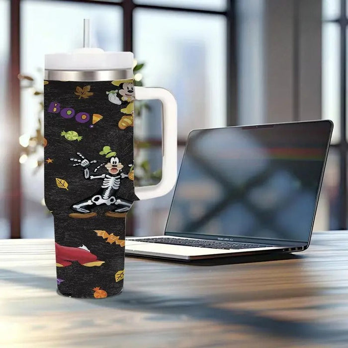 Halloween Mickey Mouse Team Printed Insulated Tumbler