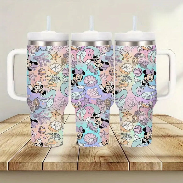 40oz Mickey And Minnie Character Insulated Tumbler