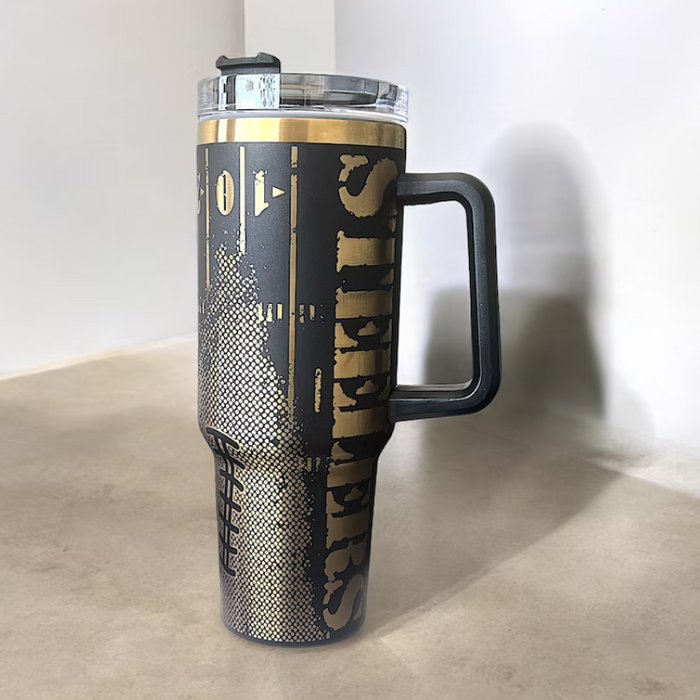 Pittsburgh Steelers Team Themed 40oz Tumbler