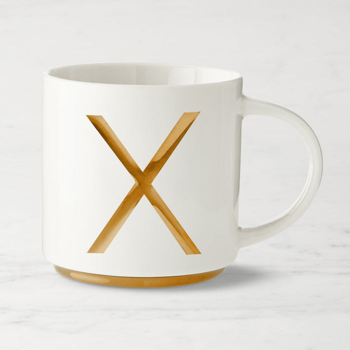 15oz Coffee Mug With A To Z Print - Mineral Mug