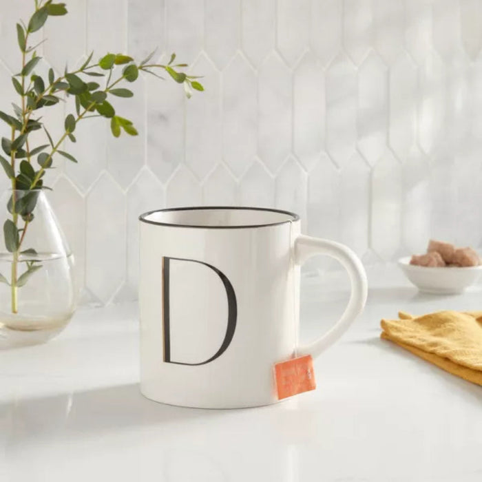 16oz Stoneware Monogram Mug