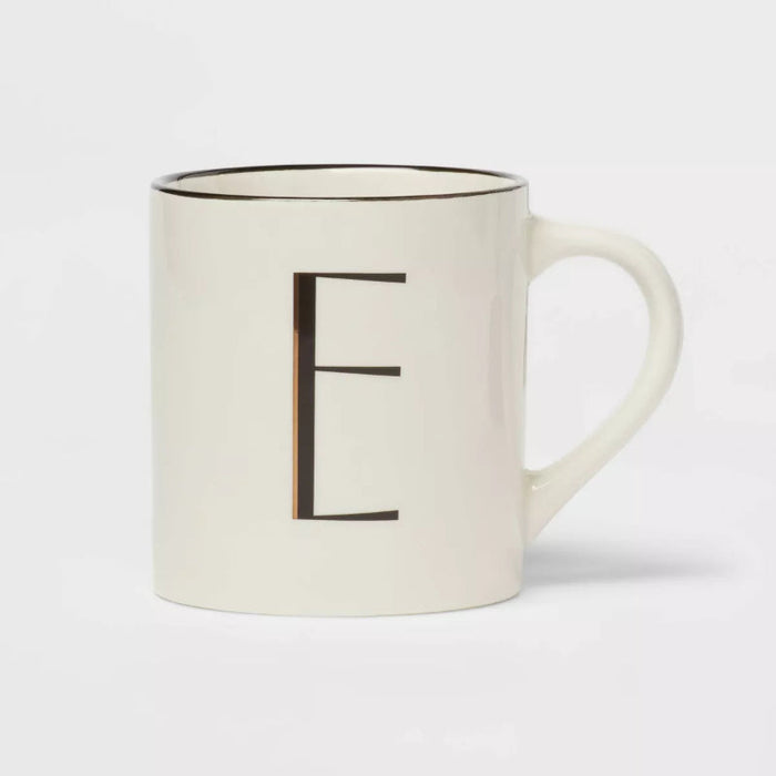 16oz Stoneware Monogram Mug