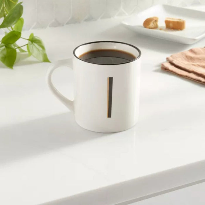 16oz Stoneware Monogram Mug