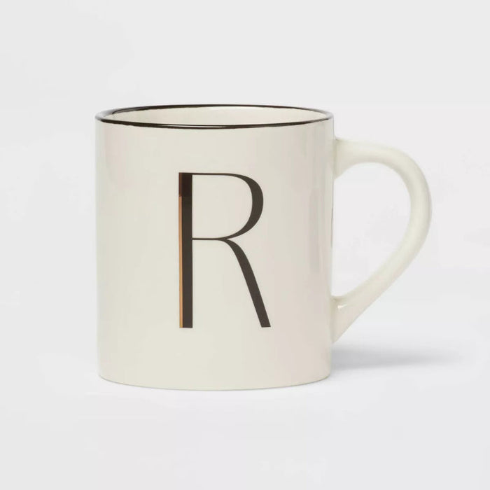 16oz Stoneware Monogram Mug