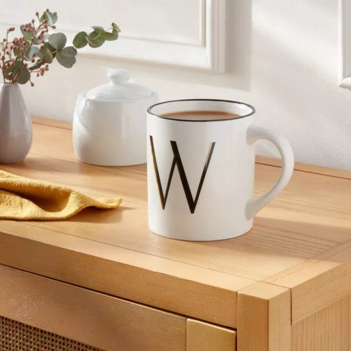 16oz Stoneware Monogram Mug