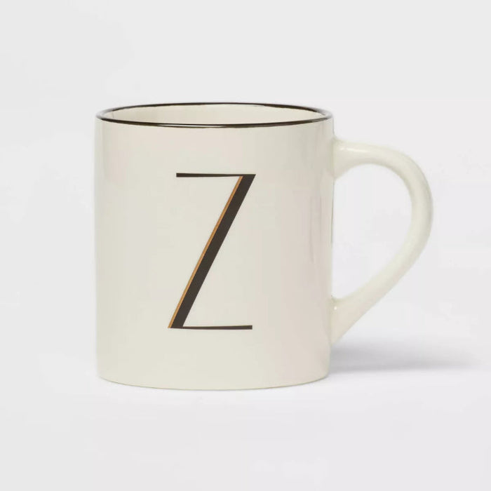 16oz Stoneware Monogram Mug