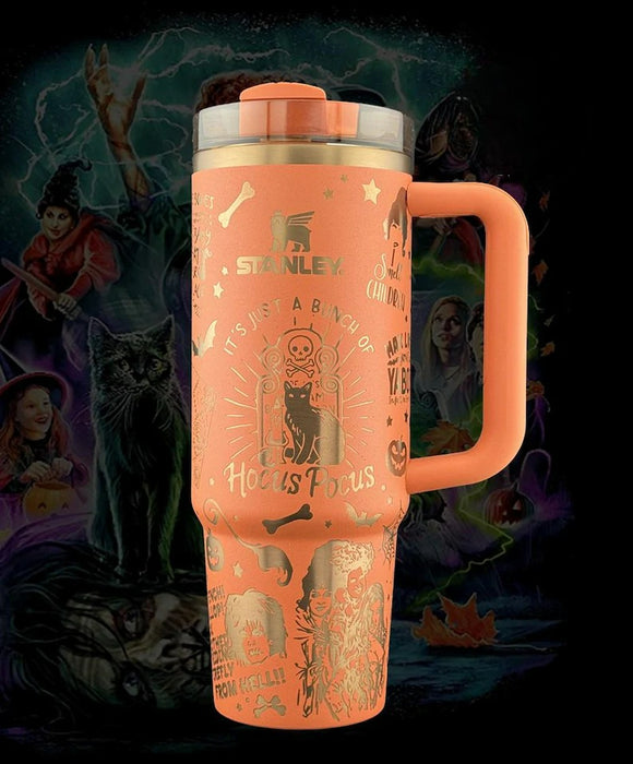 Hocus Pocus Theme Tumbler