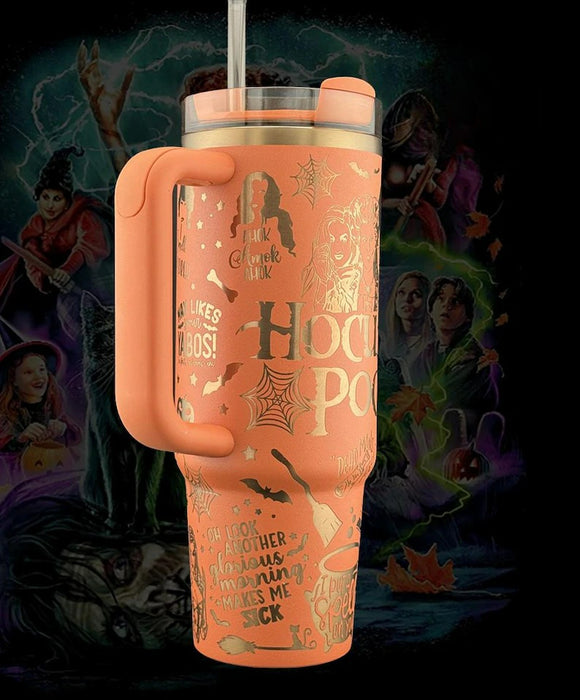 Hocus Pocus Theme Tumbler