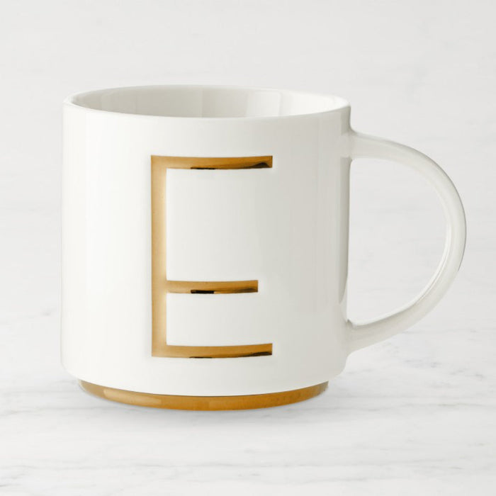 15oz Coffee Mug With A To Z Print - Mineral Mug