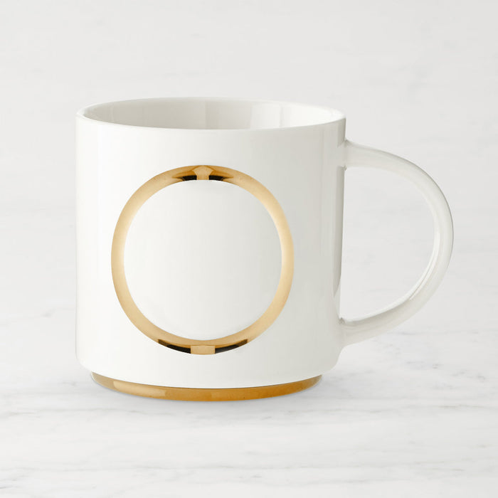 15oz Coffee Mug With A To Z Print - Mineral Mug