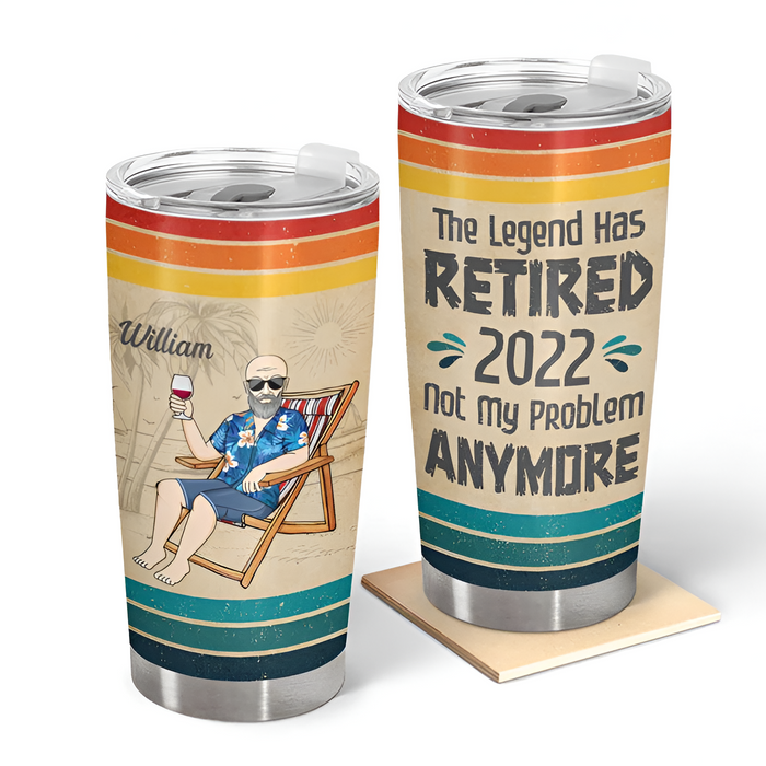 Retirement Gift Personalized Custom Tumbler