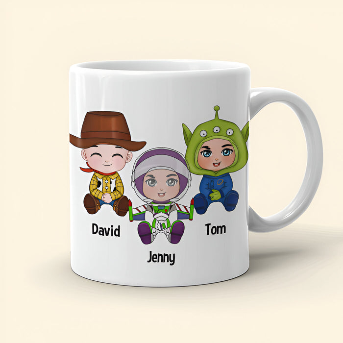 Best Dad Ever Printed Personalized Mug