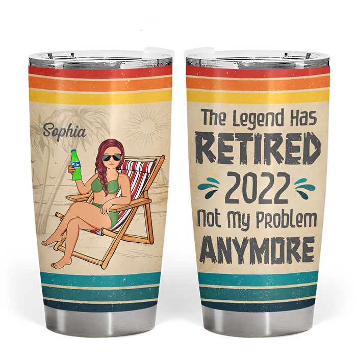 Retirement Gift Personalized Custom Tumbler