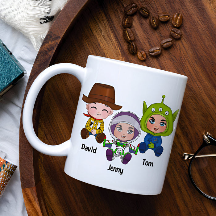 Best Dad Ever Printed Personalized Mug