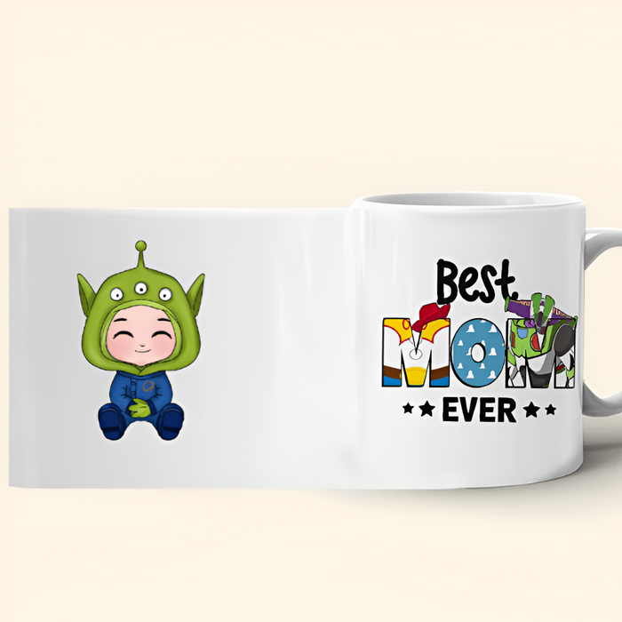 Best Dad Ever Printed Personalized Mug